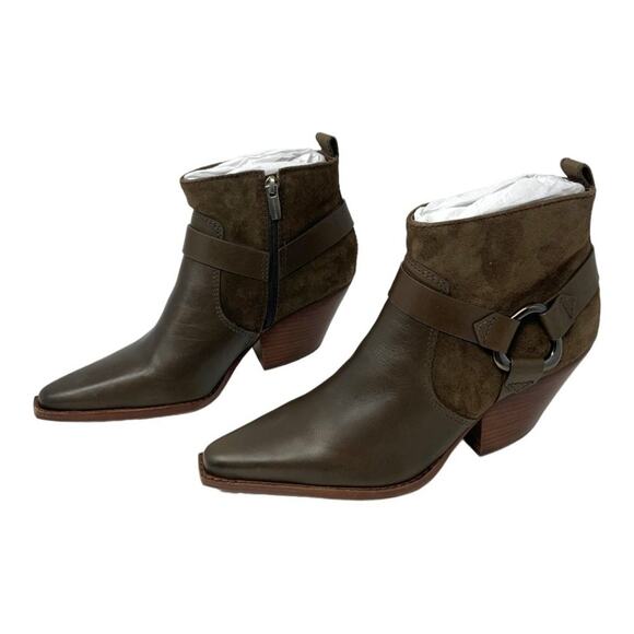 Vince Camuto Nenanie Pointed Toe Bootie Sable Size 10 NWT $179 MSRP - Picture 6 of 8